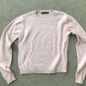 Brandy Melville Baby Pink Sweater
